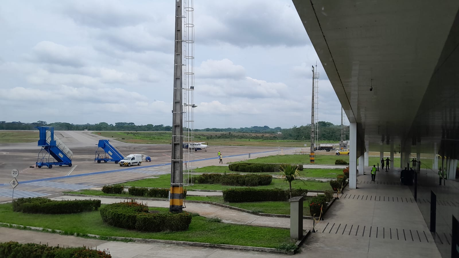 Instalação do sistema Elo no aeroporto de Rio Branco (AC)