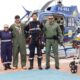 Equipes do Ciopaer e do Samu no heliporto do Hospital de Urgência e Emergência de Rio Branco. Foto: Samuel Moura/Secom